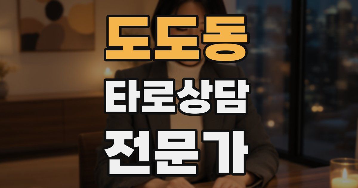 도도동 타로상담전문가 자격증