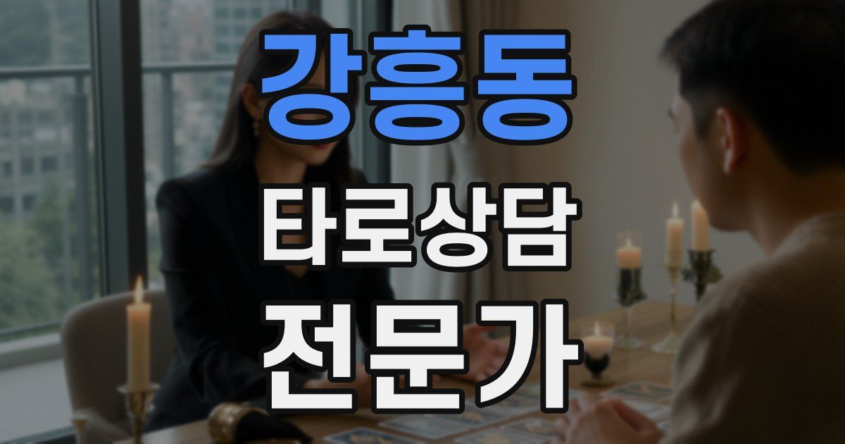 강흥동 타로상담전문가 자격증