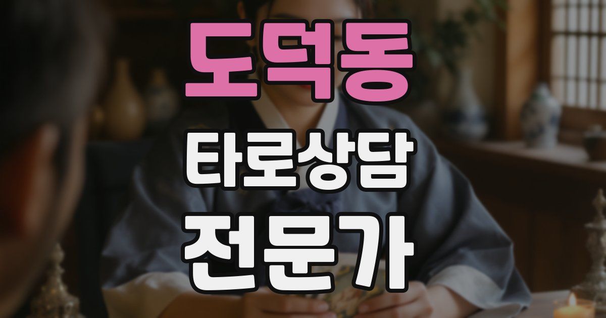 도덕동 타로상담전문가 자격증