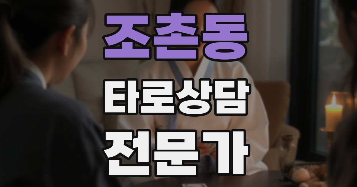 조촌동 타로상담전문가 자격증