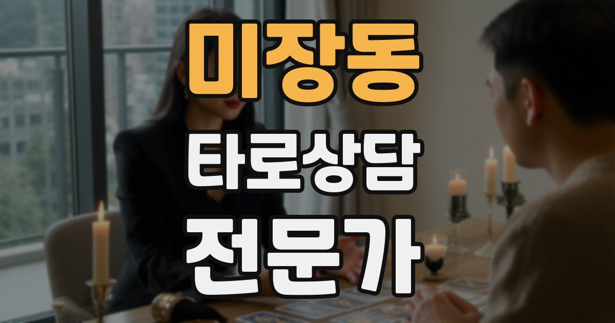 미장동 타로상담전문가 자격증