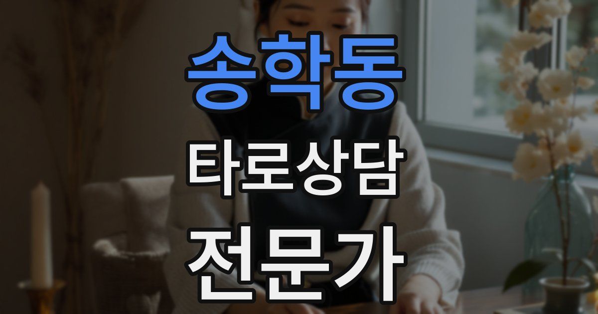 송학동 타로상담전문가 자격증