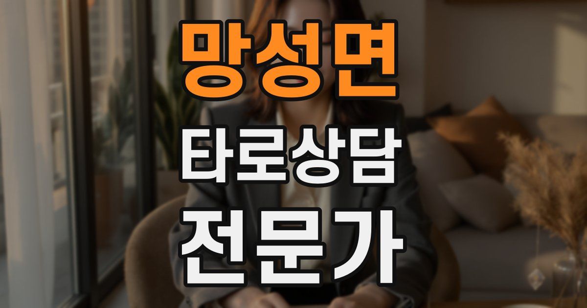 망성면 타로상담전문가 자격증