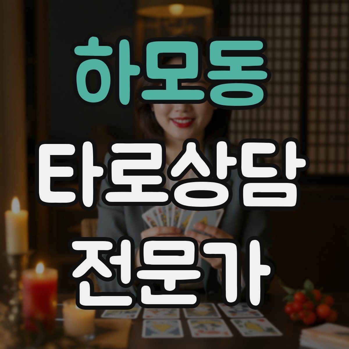 하모동 타로상담전문가 자격증 상담 범위를 명확히 하는 서비스 안내문