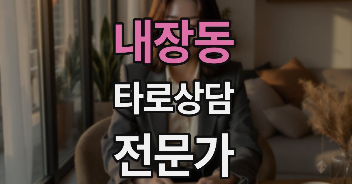 내장동 타로상담전문가 자격증