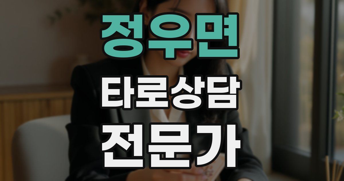 정우면 타로상담전문가 자격증