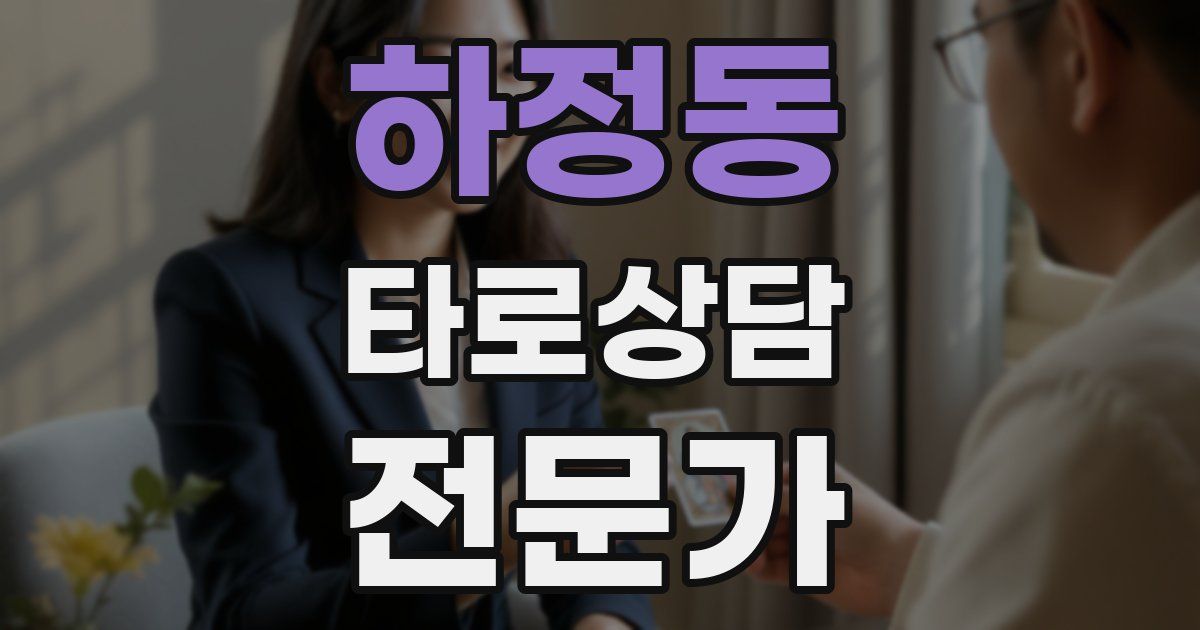 하정동 타로상담전문가 자격증