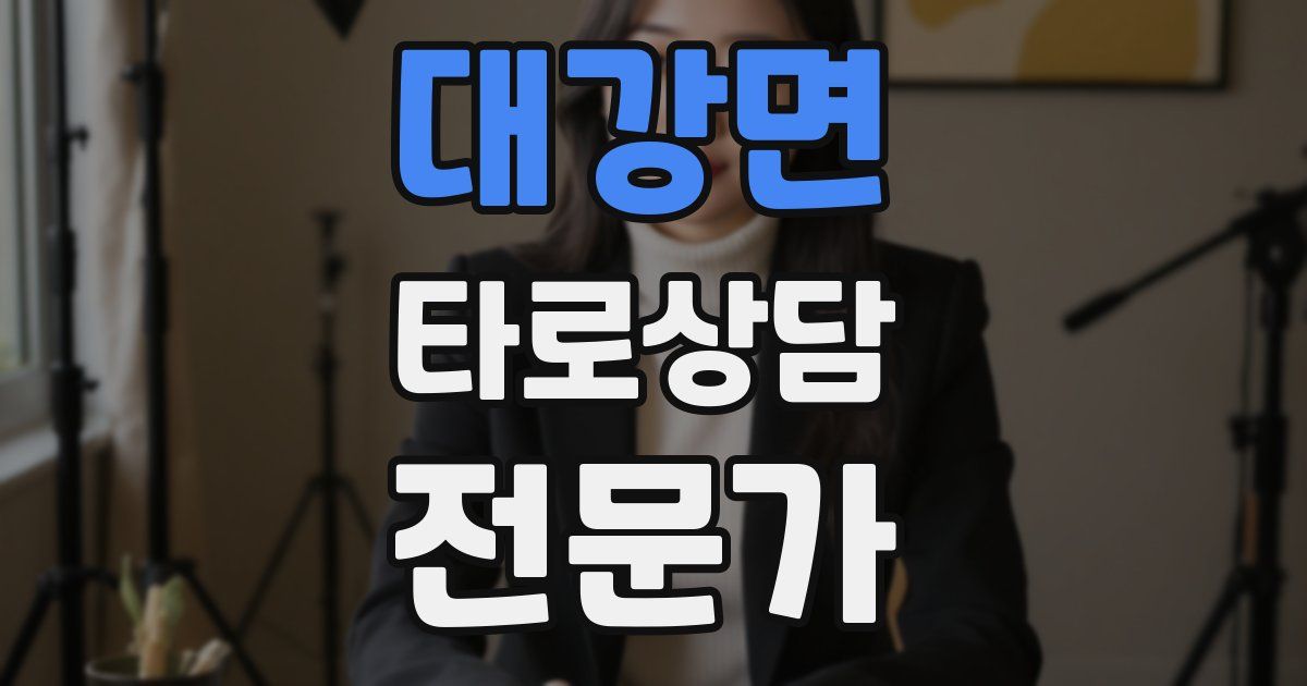 대강면 타로상담전문가 자격증