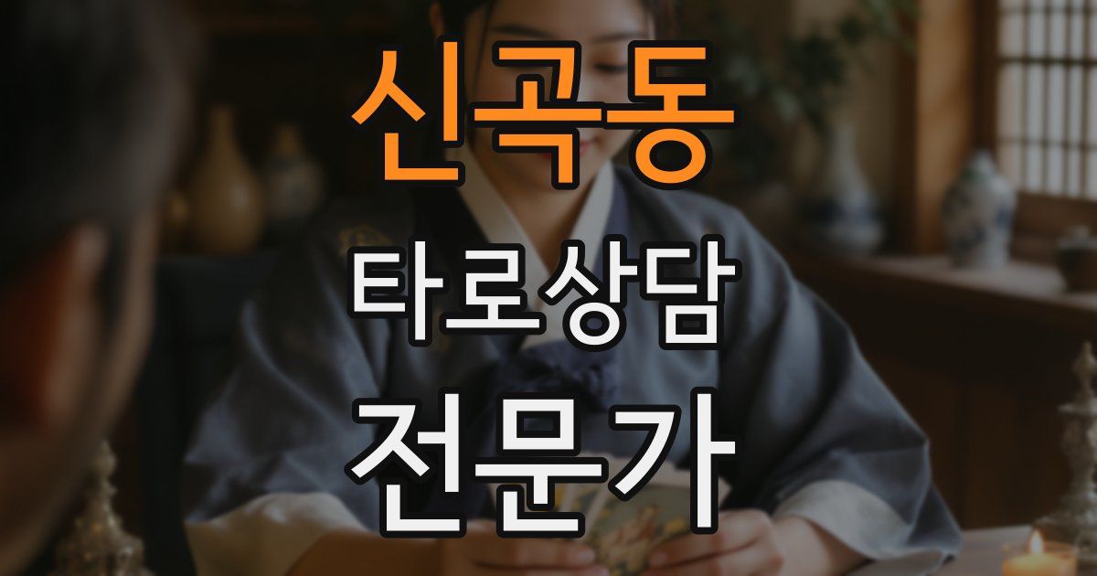 신곡동 타로상담전문가 자격증