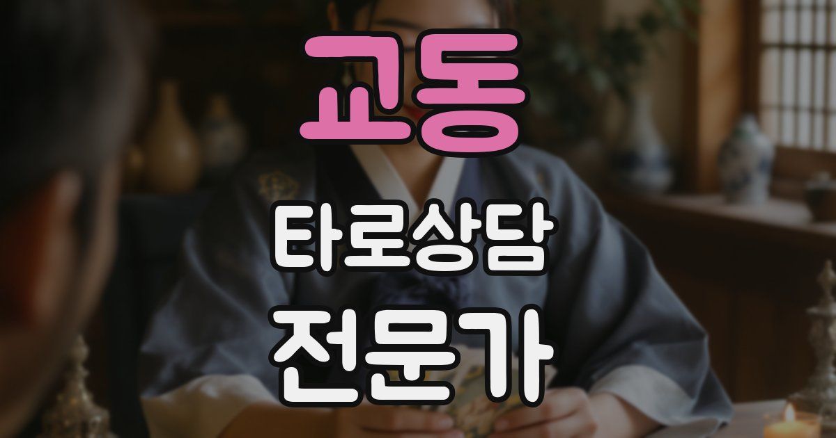 교동 타로상담전문가 자격증