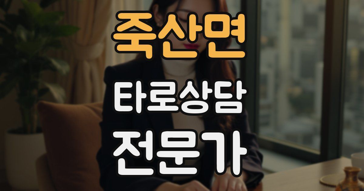 죽산면 타로상담전문가 자격증