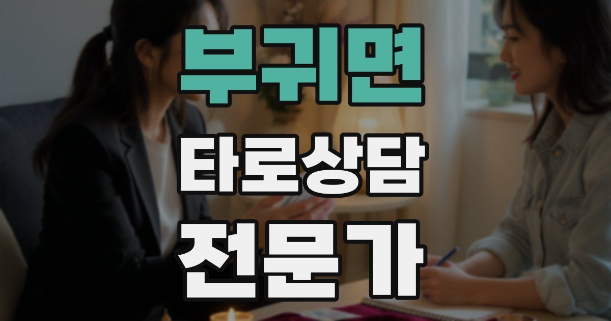 부귀면 타로상담전문가 자격증