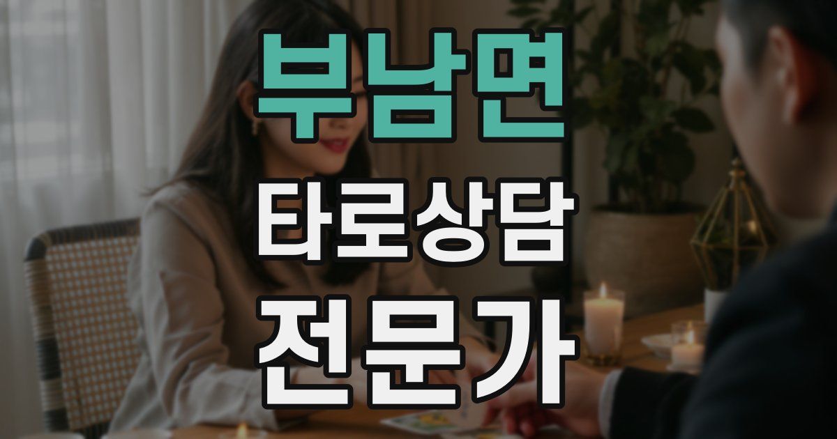 부남면 타로상담전문가 자격증