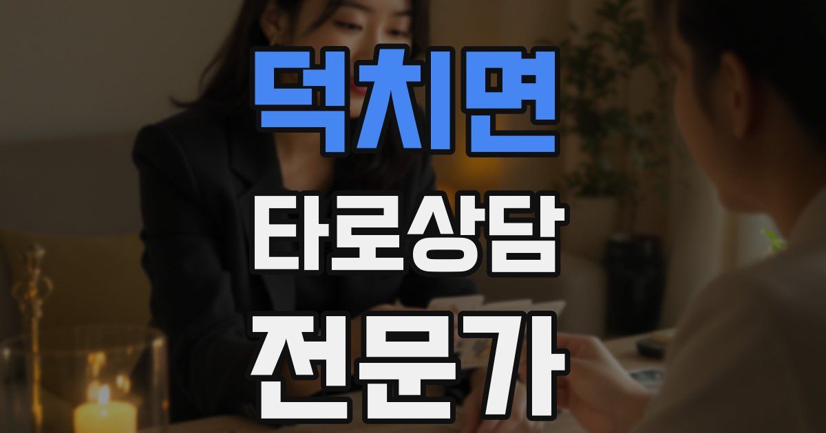 덕치면 타로상담전문가 자격증