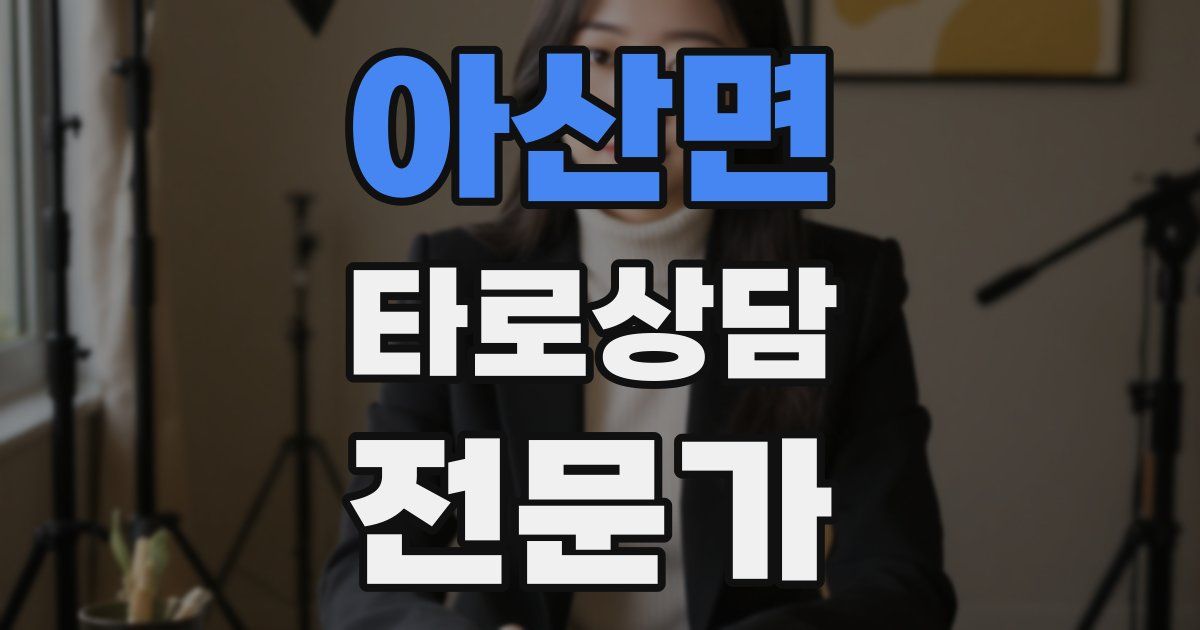 아산면 타로상담전문가 자격증