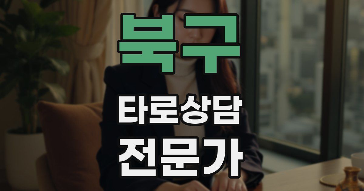 북구 타로상담전문가 자격증