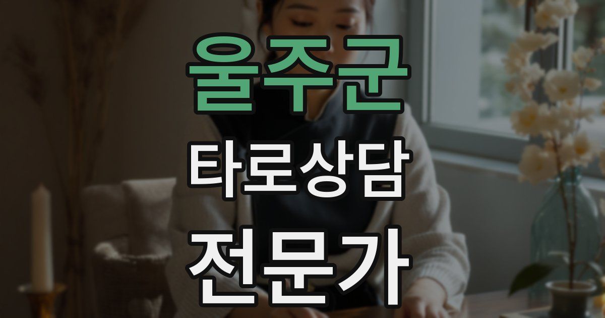 울주군 타로상담전문가 자격증