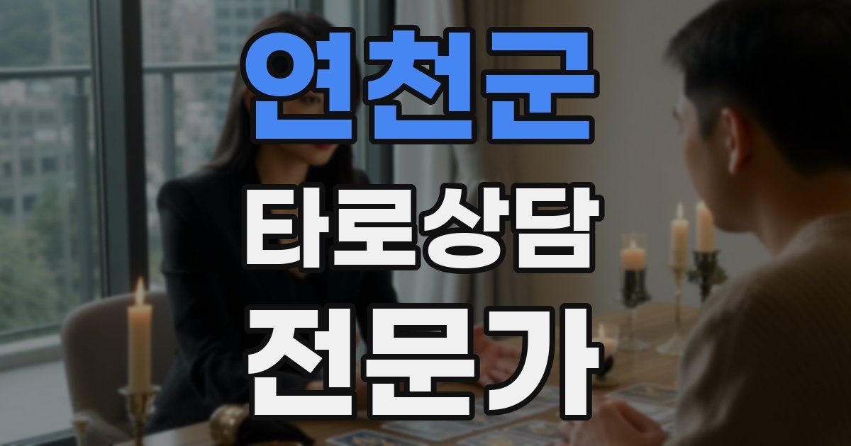 연천군 타로상담전문가 자격증