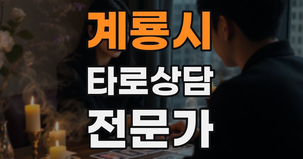 계룡시 타로상담전문가 자격증