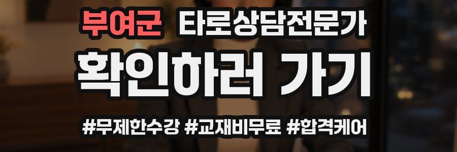 부여군 타로상담전문가 자격증