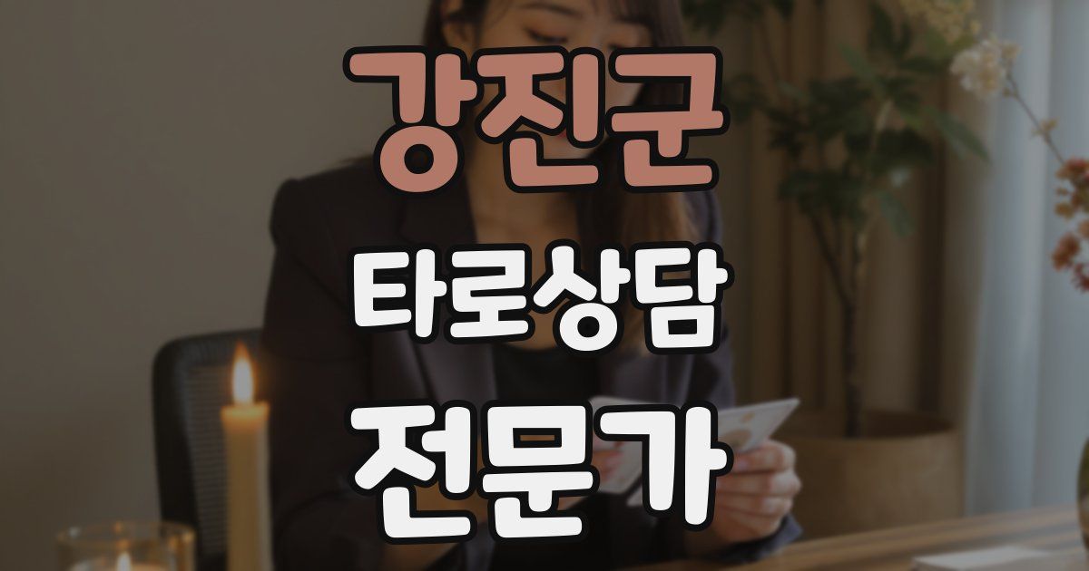강진군 타로상담전문가 자격증