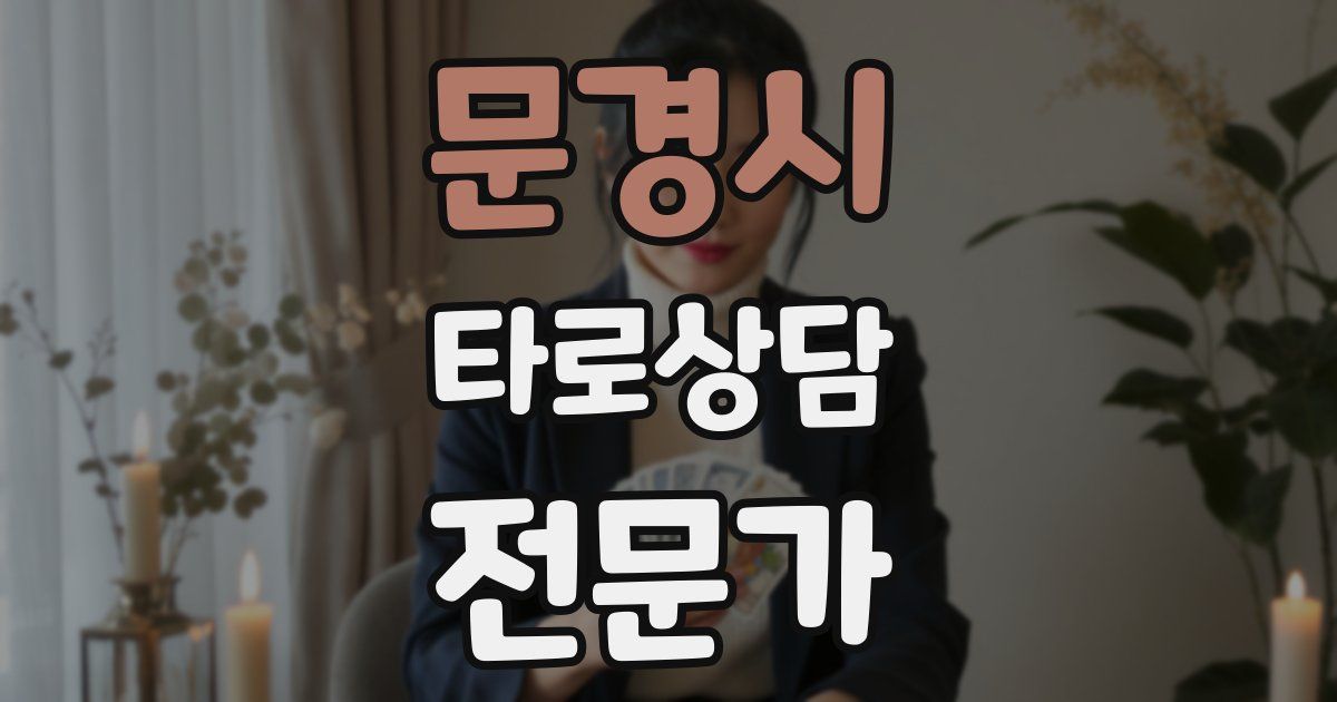 문경시 타로상담전문가 자격증