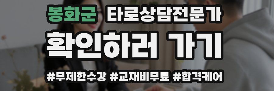 봉화군 타로상담전문가 자격증