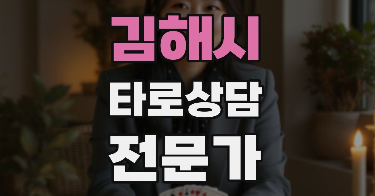 김해시 타로상담전문가 자격증