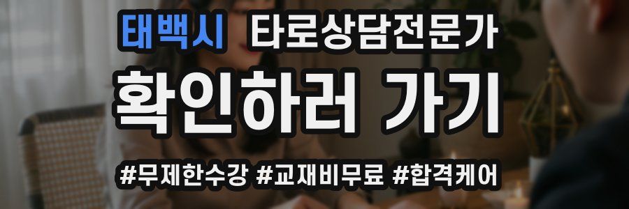 태백시 타로상담전문가 자격증