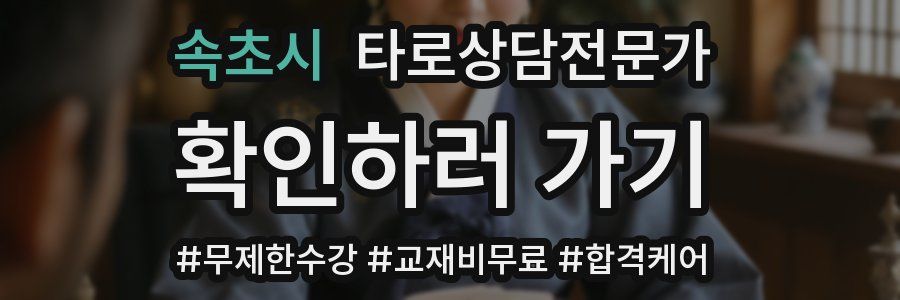 속초시 타로상담전문가 자격증