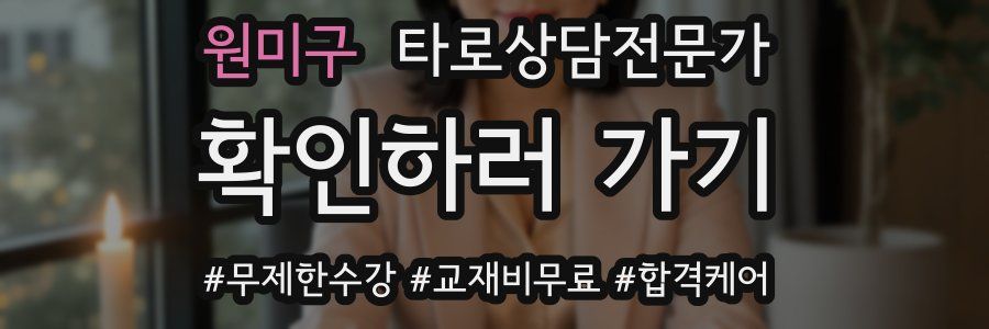 원미구 타로상담전문가 자격증