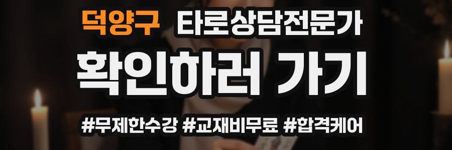 덕양구 타로상담전문가 자격증