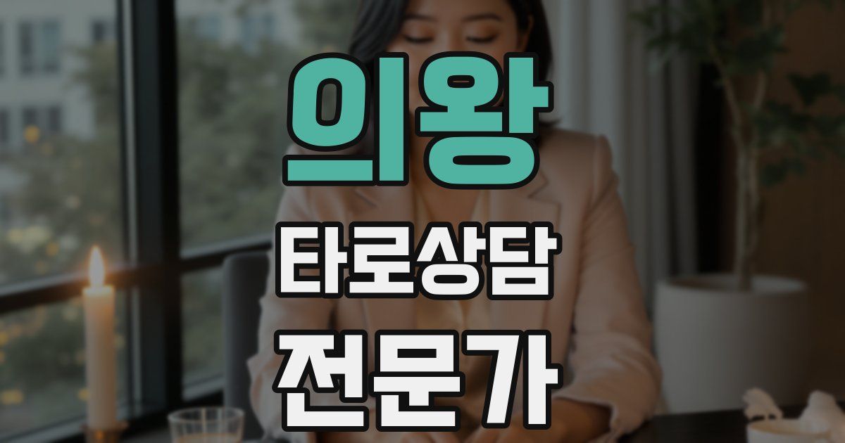 의왕 타로상담전문가 자격증