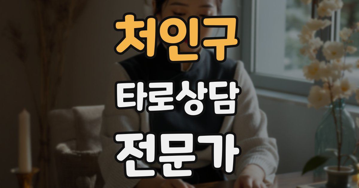 처인구 타로상담전문가 자격증