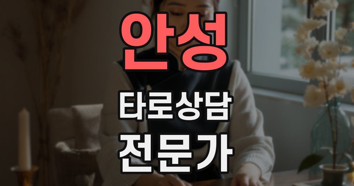 안성 타로상담전문가 자격증
