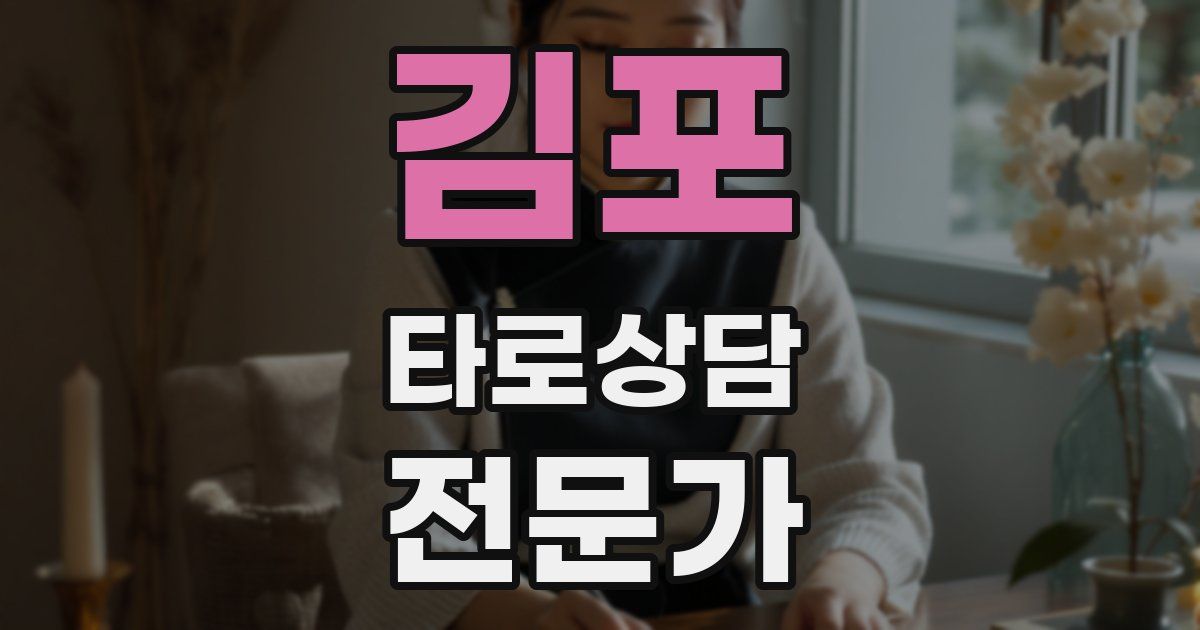 김포 타로상담전문가 자격증