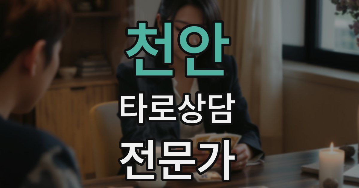 천안 타로상담전문가 자격증