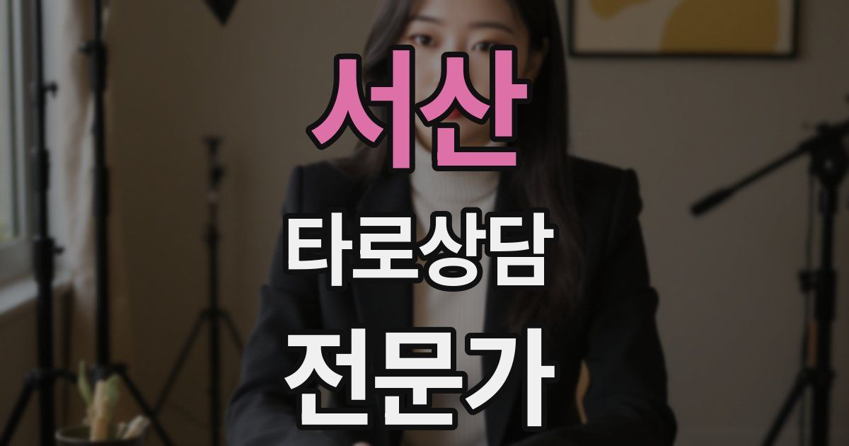 서산 타로상담전문가 자격증