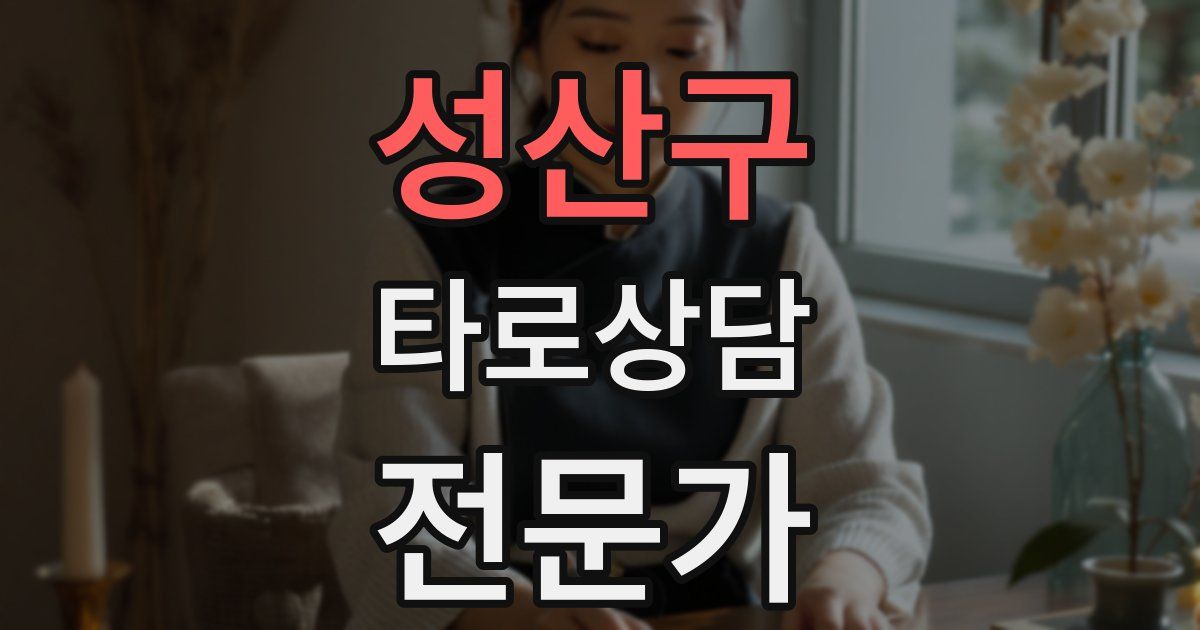 성산구 타로상담전문가 자격증