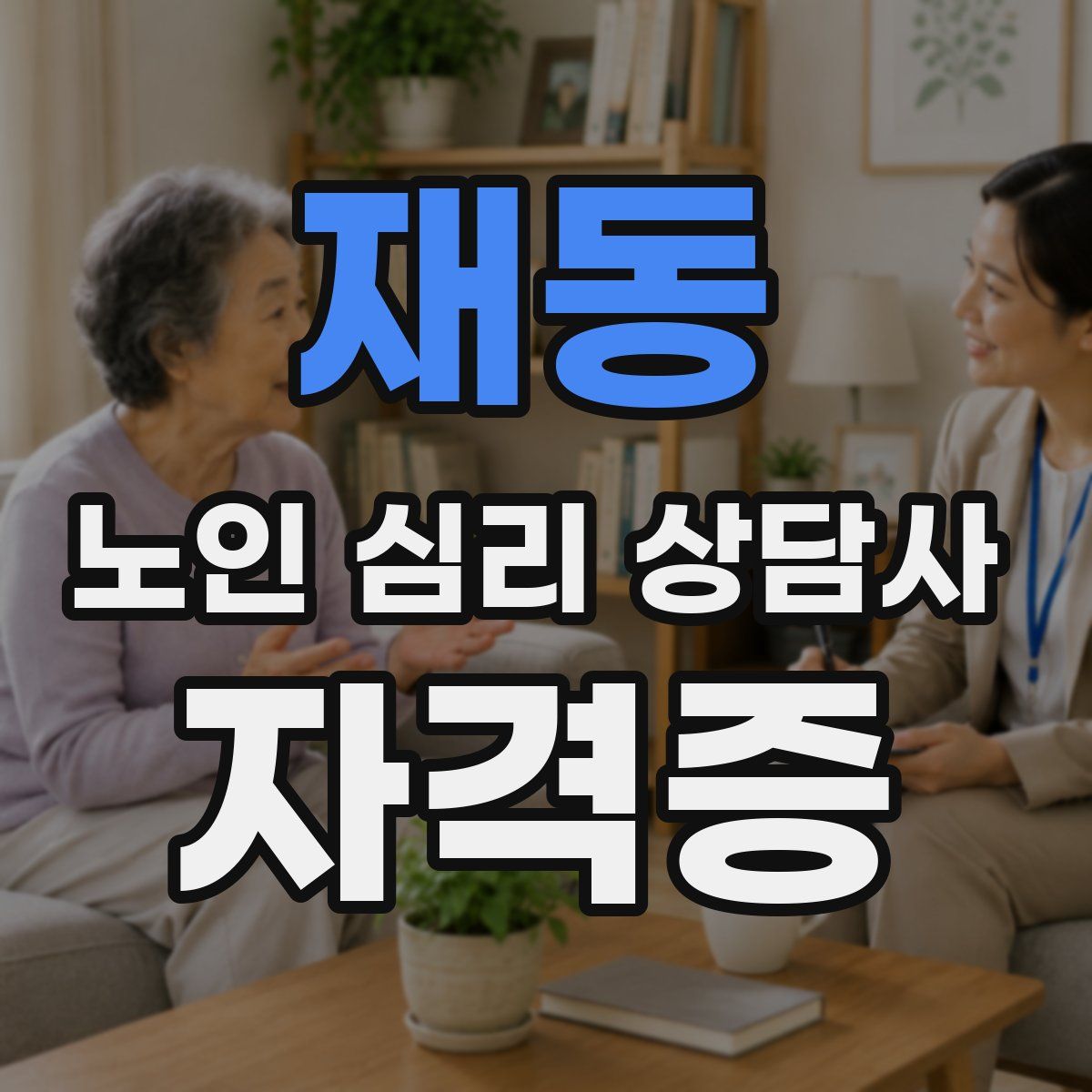 재동 노인 심리 상담사 자격증