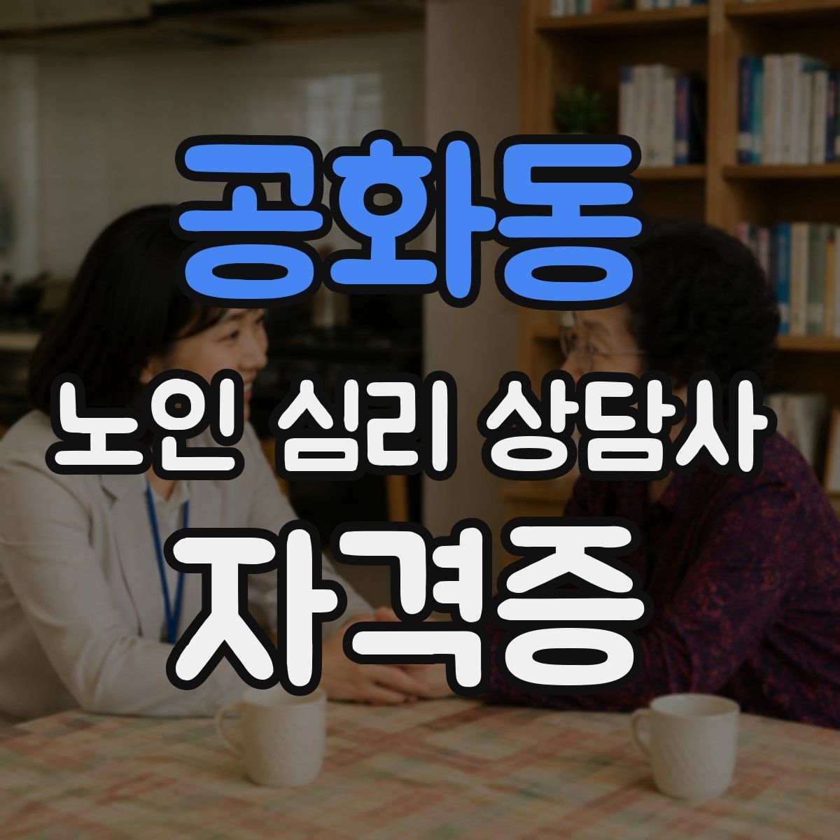 공화동 노인 심리 상담사 자격증
