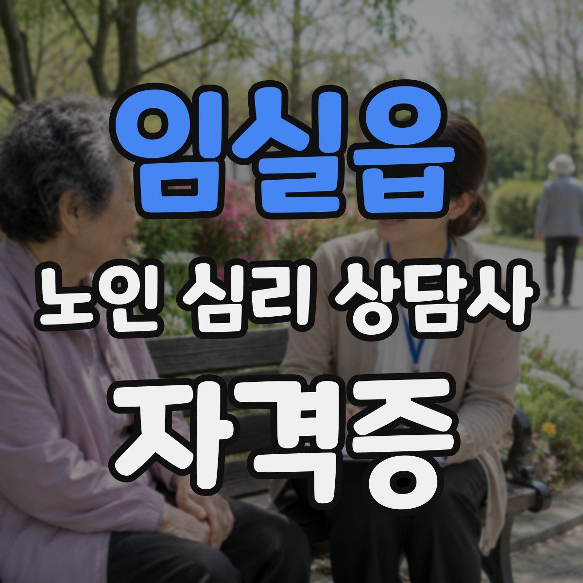 임실읍 노인 심리 상담사 자격증