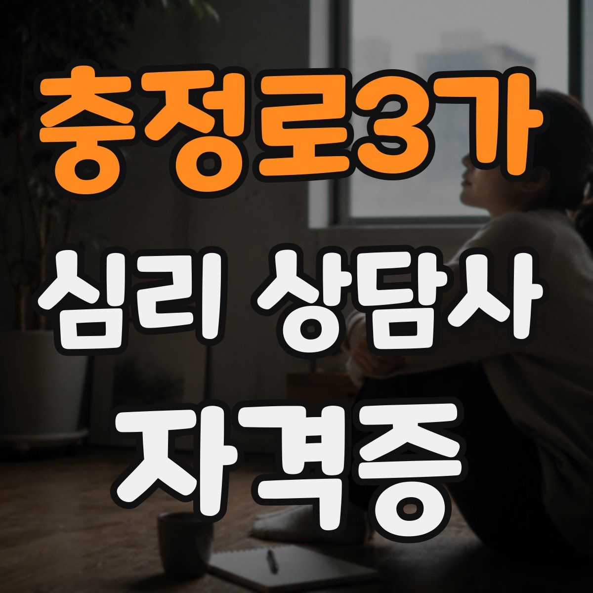 충정로3가 심리 상담사 자격증