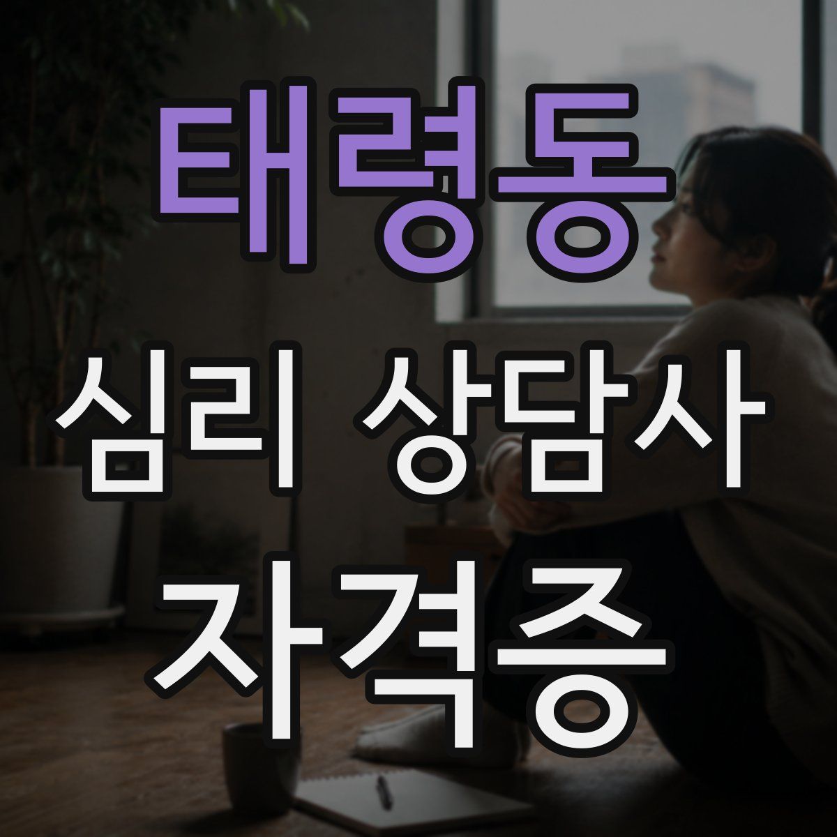 태령동 심리 상담사 자격증