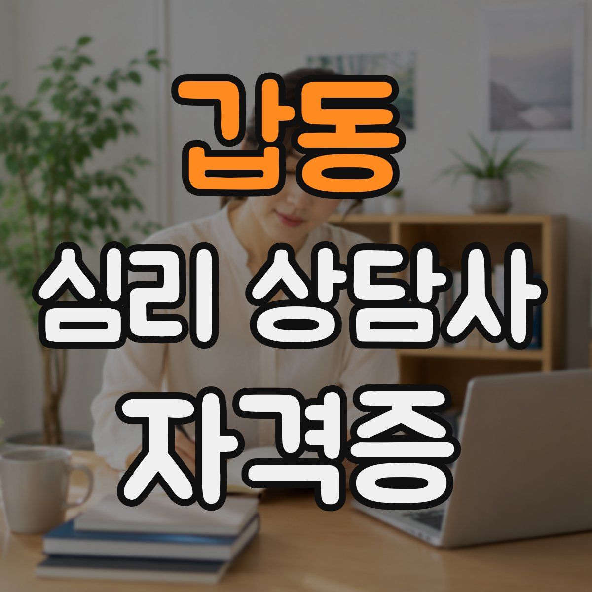 갑동 심리 상담사 자격증