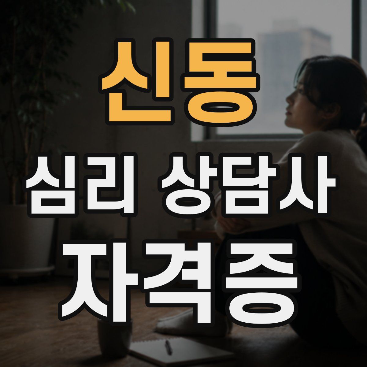신동 심리 상담사 자격증