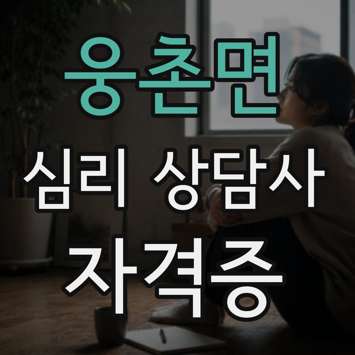 웅촌면 심리 상담사 자격증