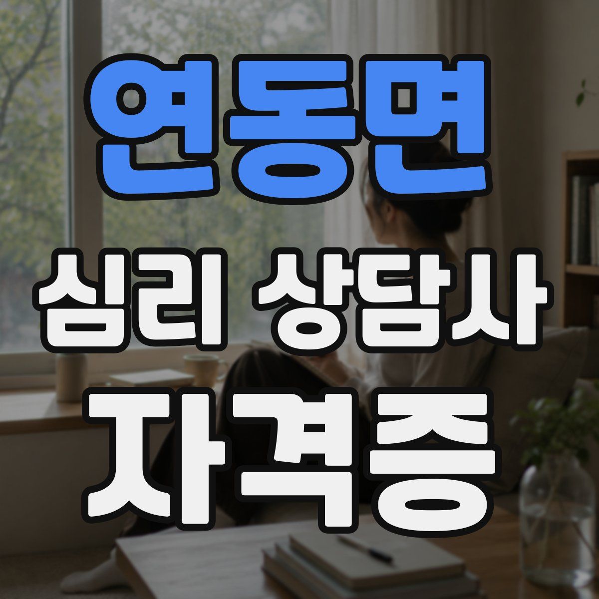 연동면 심리 상담사 자격증