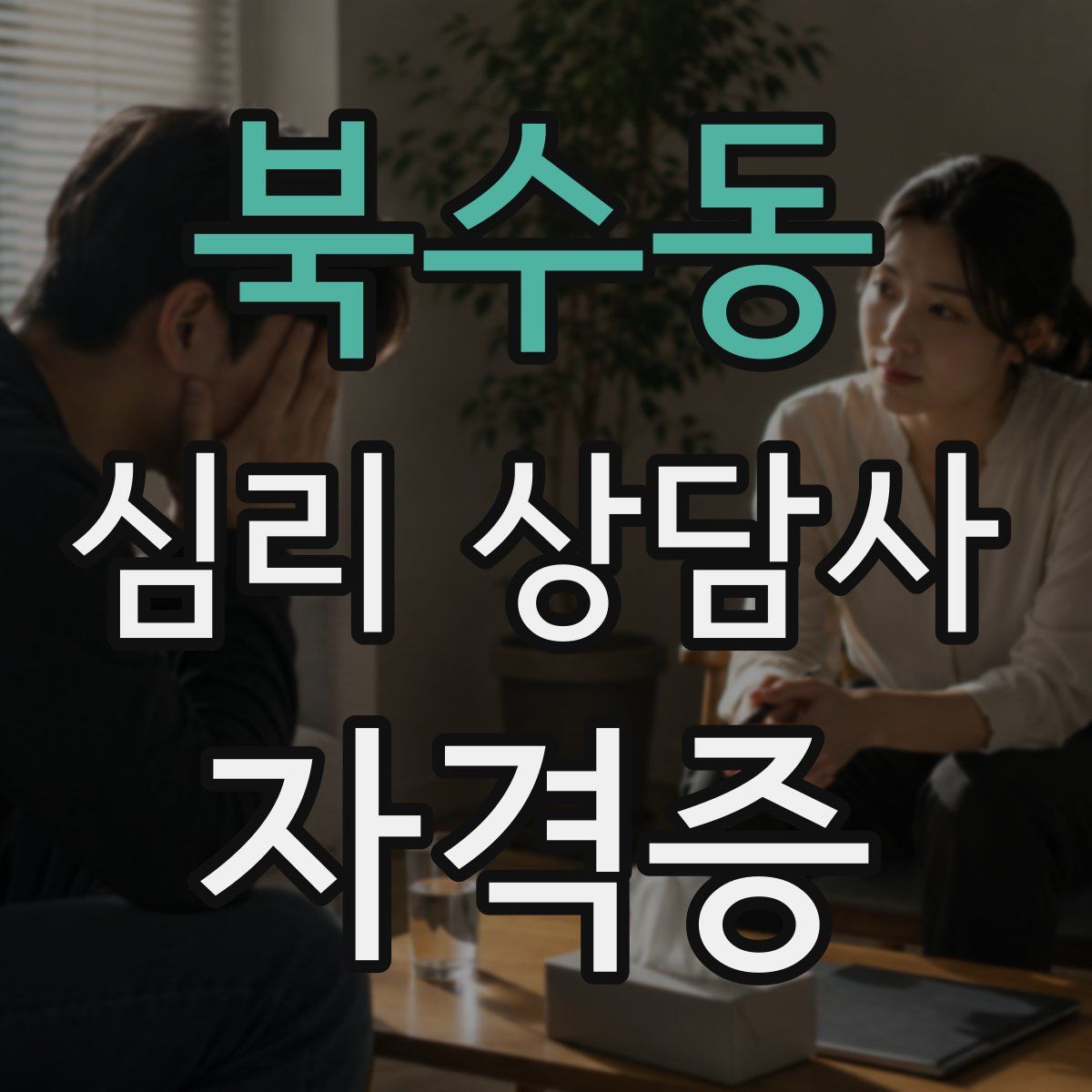 북수동 심리 상담사 자격증