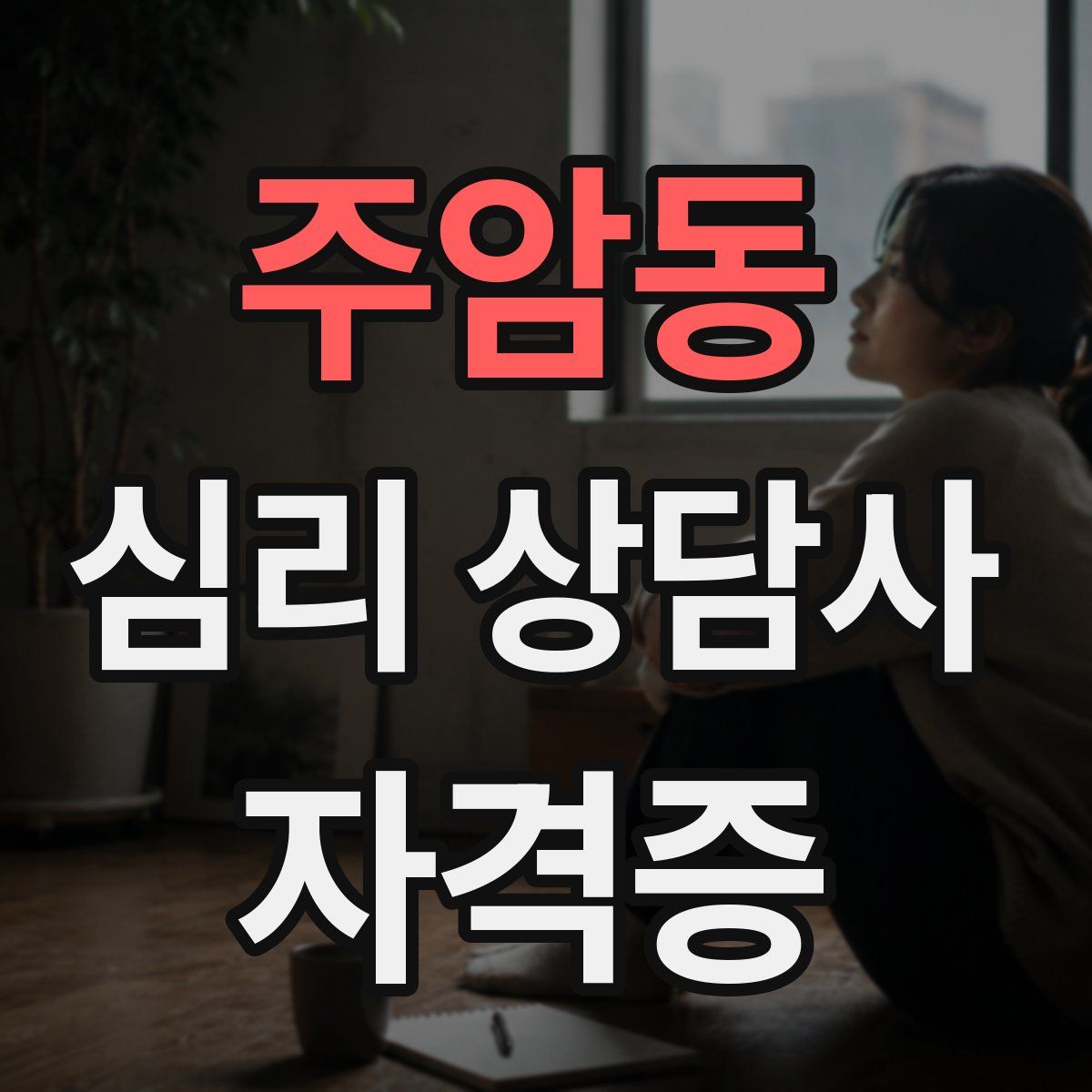 주암동 심리 상담사 자격증